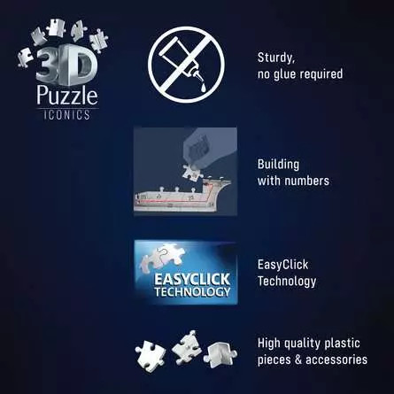 Puzzle 3D Iconics Big Ben