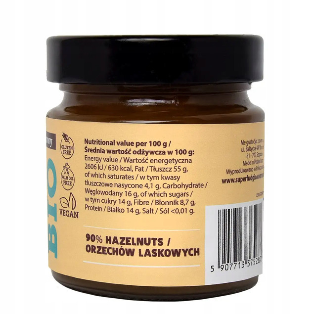 Wegański krem orzechowy 190 g