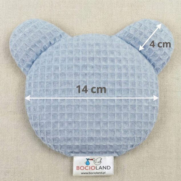 BOCIOLAND Termofor z PESTEK WIŚNI Medyczny Antyalergiczny Na Ból BLUE 180g