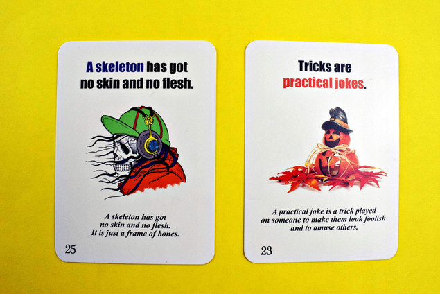 Fun Card English Halloween CREATIVO Praca zbiorowa