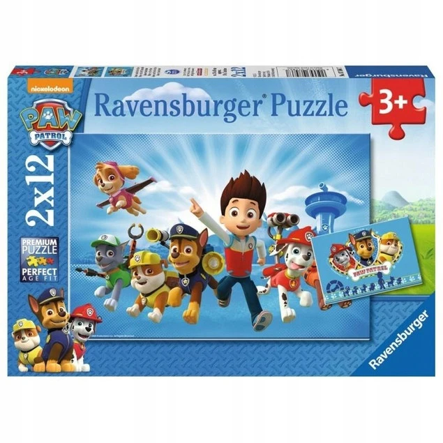 Puzzle 3x49 Psi Patrol Zespół na 4 łapach