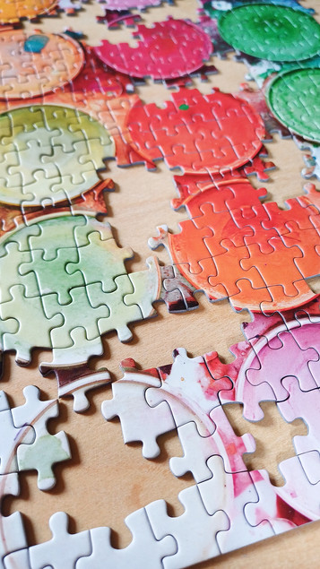 Puzzle Tactic 500 Water Colors - Akwarelowy Obraz 47x31cm