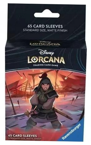 Disney Lorcana: Rise of the Floodborn (CH2) - Sleeves: Mulan (65)