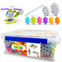 Klocki Wafle Meli Maxi Constructor Edu Zestaw 400 Elementów