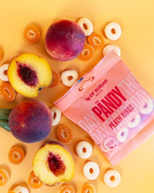 Pandy Żelki Peach Rings zawartość