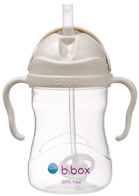 B.Box Bidon Ze Słomką Obciążoną Latte 240 ml Kubek Niekapek dla Dzieci