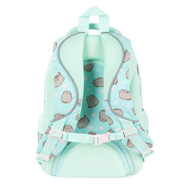 Plecak Szkolny PUSHEEN 4-Komorowy 22L Dla Dziewczynki Miętowy St.Majewski