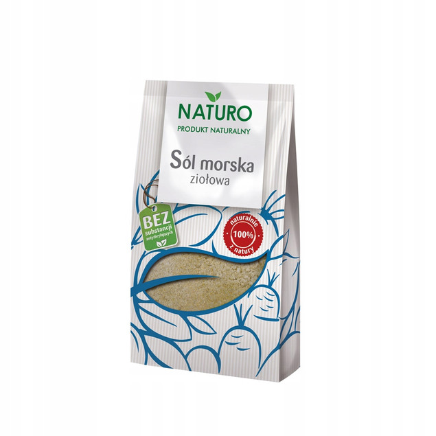 Sól morska ziołowa Naturo 250 g