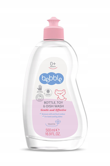 Płyn Do Mycia i Suszarka Do Butelek i Smoczków 500ml Bebble Bocioland