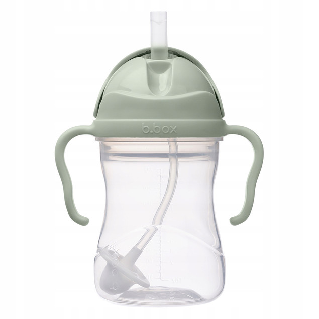 Kubek do nauki picia B.Box Silikonowy Niekapek ze Słomką 240 ml