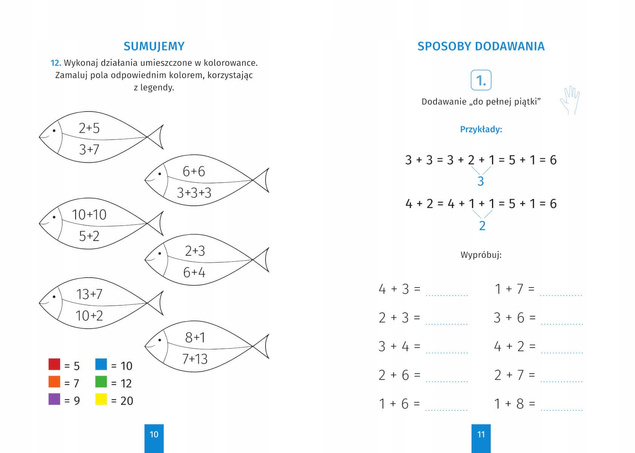 Matematyka Dodawanie i Odejmowanie Zeszyt Ćwiczeń Dla Klas I-III Malska SBM