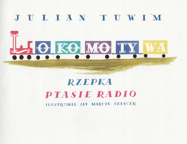 Lokomotywa i inne wesołe wierszyki Julian Tuwim