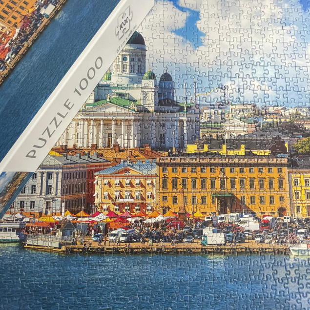 Puzzle Tactic 1000 elementów: Widok na Helsinki