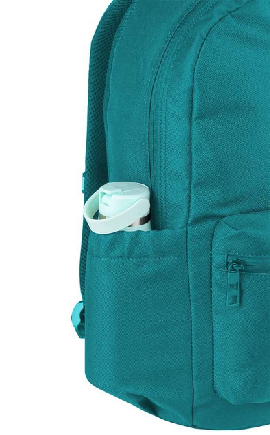 Plecak szkolny Oxford B-You Zielony Petrol 21L z Kieszenią na Laptopa RPET