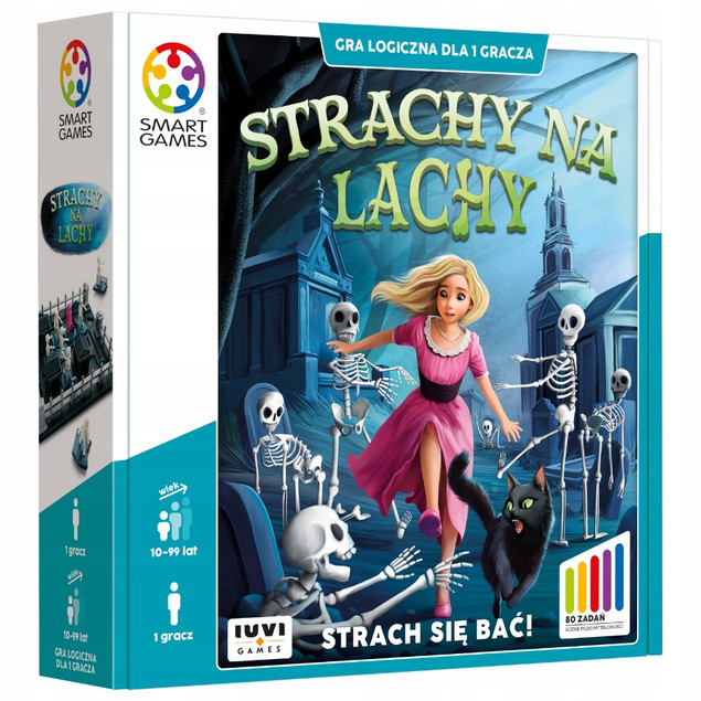 STRACHY NA LACHY Gra Planszowa Logiczna 10+ Smart Games