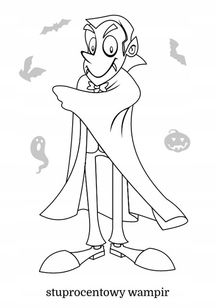 Maluszkowe malowanie. Halloween