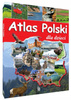 Atlas POLSKI Dla Dzieci Miasta Województwa Jeziora Góry Rzeki Zwierzęta SBM