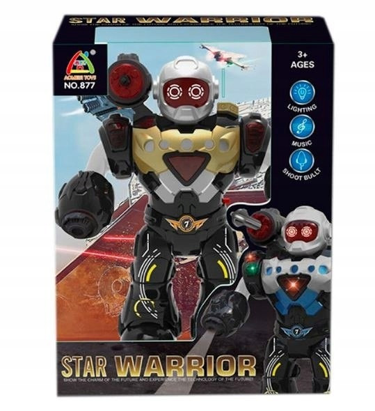 Robot Askato Interaktywny 24cm Światło Dźwięk Hologram