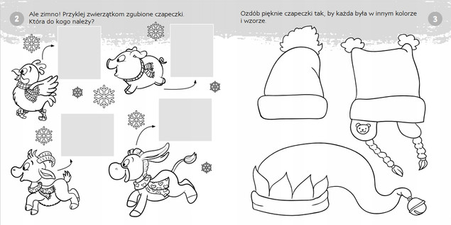Zgadywanie-doklejanie. Magia świąt