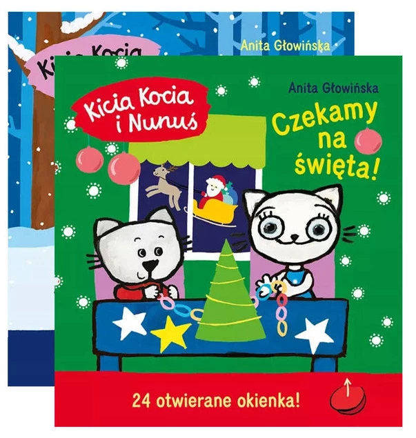 Jaka piękna zima! + Czekamy na święta! Kicia Kocia
