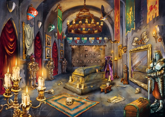 Puzzle 1000 Zamek wampirów