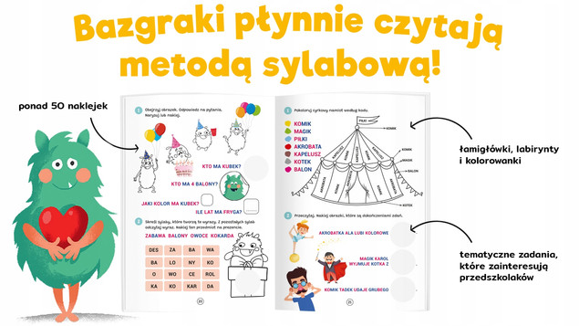 Bazgraki czytają wyrazy i zdania Zuzanna Osuchowska