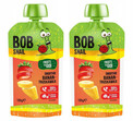 Bob Snail Smoothie Banan-Truskawka Bez Cukru 2x120g