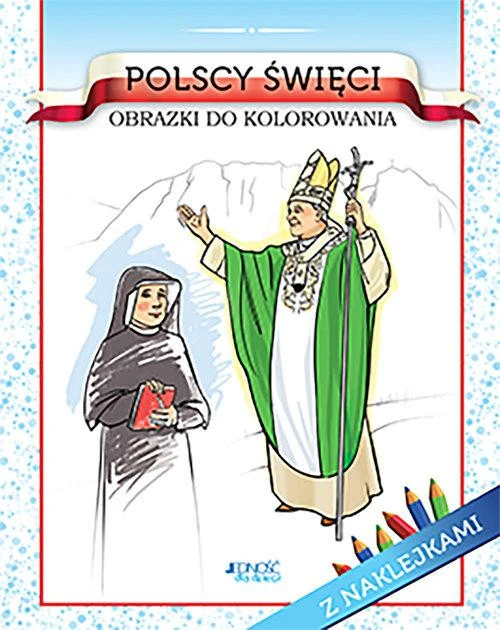 Polscy święci – obrazki do kolorowania Barbara Żołądek