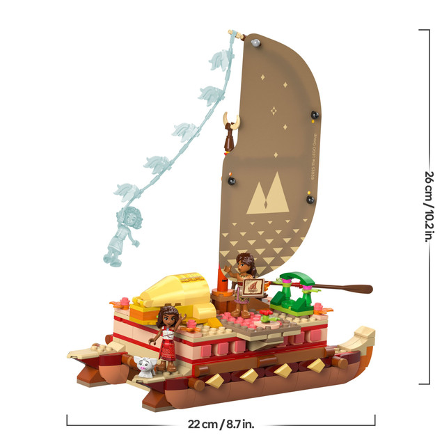 LEGO Disney 43270 Kajakowa przygoda Vaiany