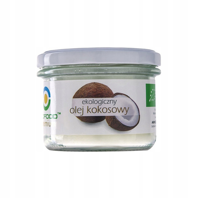 OLEJ KOKOSOWY BEZWONNY BIO 180 ml - BIO FOOD