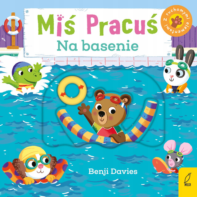 Miś Pracuś. Na basenie Benji Davies