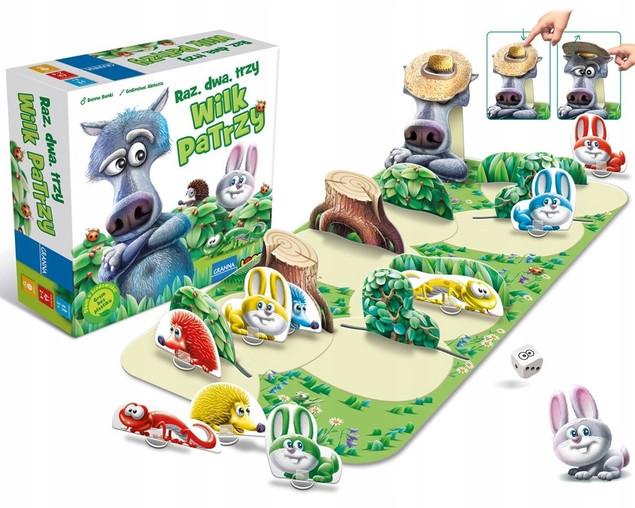 Raz, dwa, trzy... wilk patrzy!