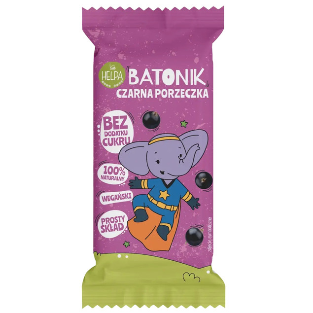 Batonik Czarna Porzeczka 20 g – Helpa
