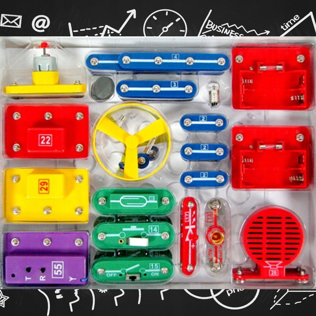 Sekrety Elektroniki 500 eksperymentów – zestaw 6+ | Dromader