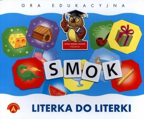 Gra planszowa Alexander SMOK LITERKA DO LITERKI