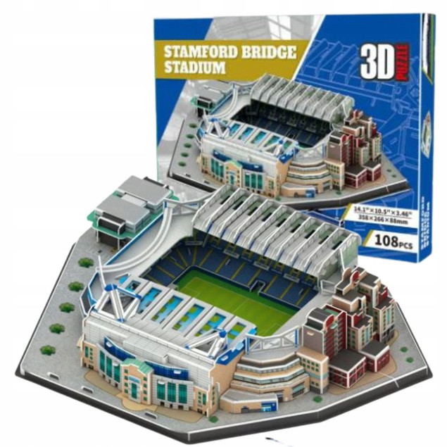 Puzzle 3D Nanostad Stadion Stamford Bridge 171 el. Chelsea