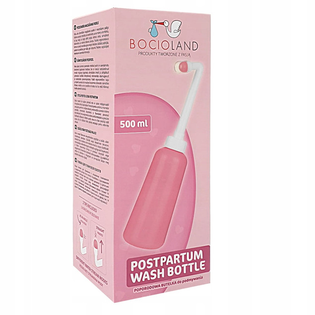 Butelka Poporodowa do Podmywania Okolic Intymnych 500ml - Bocioland