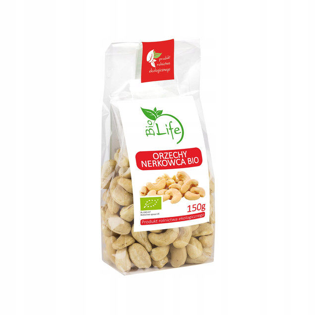 Orzechy Nerkowca BIO 150g BIOLIFE