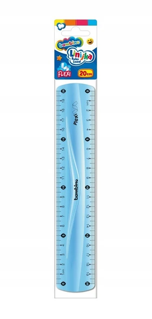Linijka St. Majewski zielona 20 cm odporna na złamanie_2