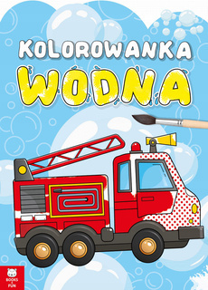 Kolorowanka Wodna Malowanie Wodą Pojazdy BooksAndFun