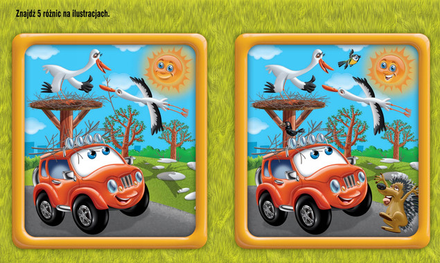 Samochodzik Franek WIOSNA Elżbieta Wójcik 3+ SBM