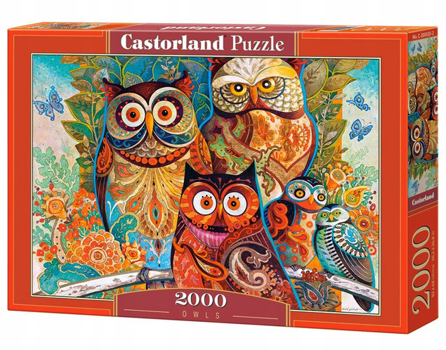 Puzzle 2000 Owls Castorland 
