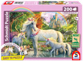 Puzzle Schmidt Spiele 200 el. Rodzina Jednorożców | Ekologiczne Premium Quality dla Dzieci 8+