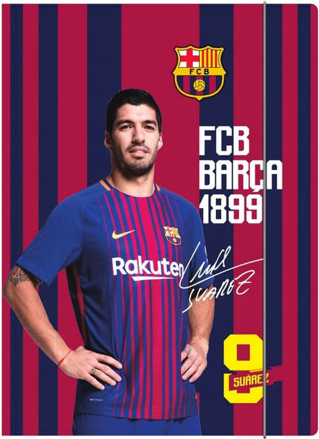 Teczka z gumką A4 FC Barcelona ASTRA