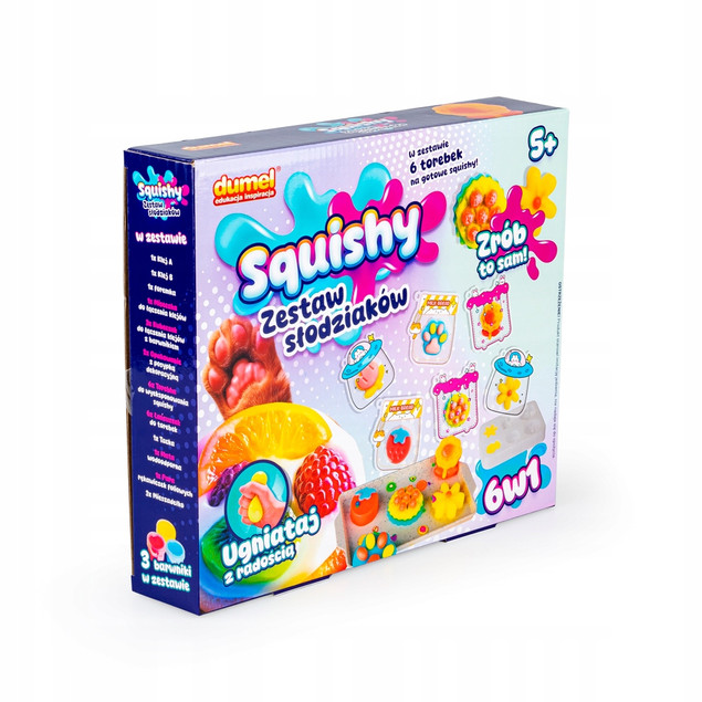 Dumel Squishy Zestaw do Tworzenia Słodziaków dla Dzieci 5+