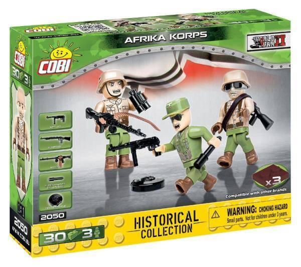 COBI 2050 Historical Collection WWII Afrika Korps 30 klocków / 3 figurki p12