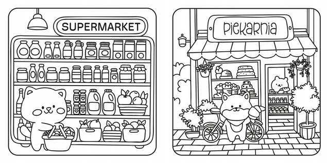 COSY COLOURING W MIEŚCIE Natalia Kawałko-Dzikowska