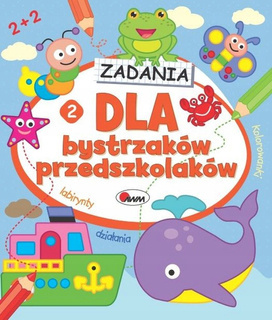 Dla Bystrzaków Przedszkolaków Książeczka Edukacyjna Kreatywność 3+ AWM