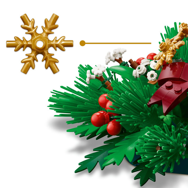 LEGO 40743 Świąteczna Dekoracja Stołu Boże Narodzenie Prezent