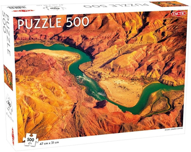 Puzzle Tactic 500 Wielki Kanion Pustynia Fińskie Wysoka Jakość